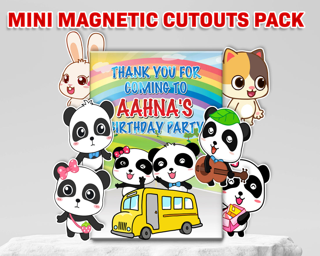 baby Bus theme Mini Magnetic Return Gift Pack