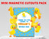 Duck Theme Mini Magnetic Return Gift Pack - image 1 of 6 | Party Supplies India