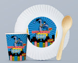 Batman Theme Party Cups and Plates Combo - image 1 of 6 | Party Supplies India