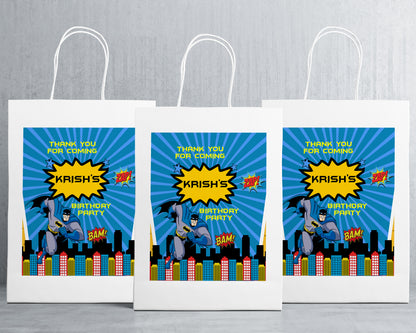 Batman Theme Oversized Return Gift Bag - image 1 of 5 | Party Supplies India