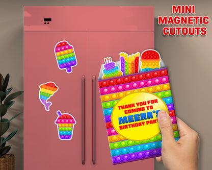 Pop It Theme Mini Magnetic Return Gift Pack