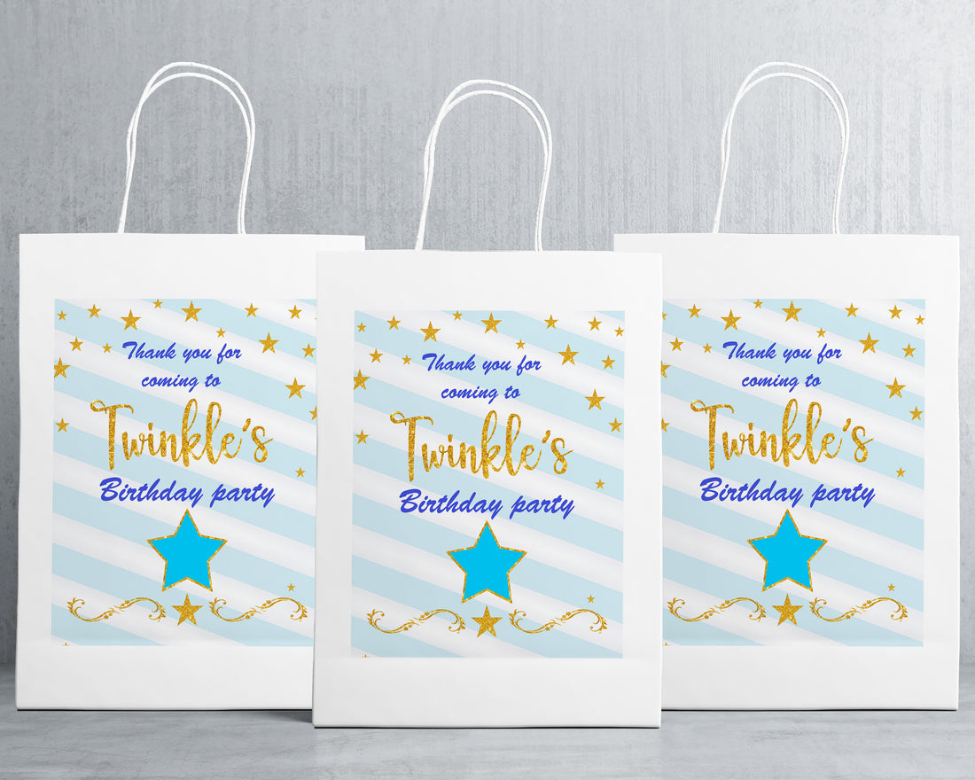 Twinkle Twinkle Little Star Girl Theme Oversized Return Gift Bag