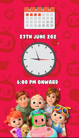 Cocomelon Theme E-Video Invite - image 1 of 4 | Party Supplies India