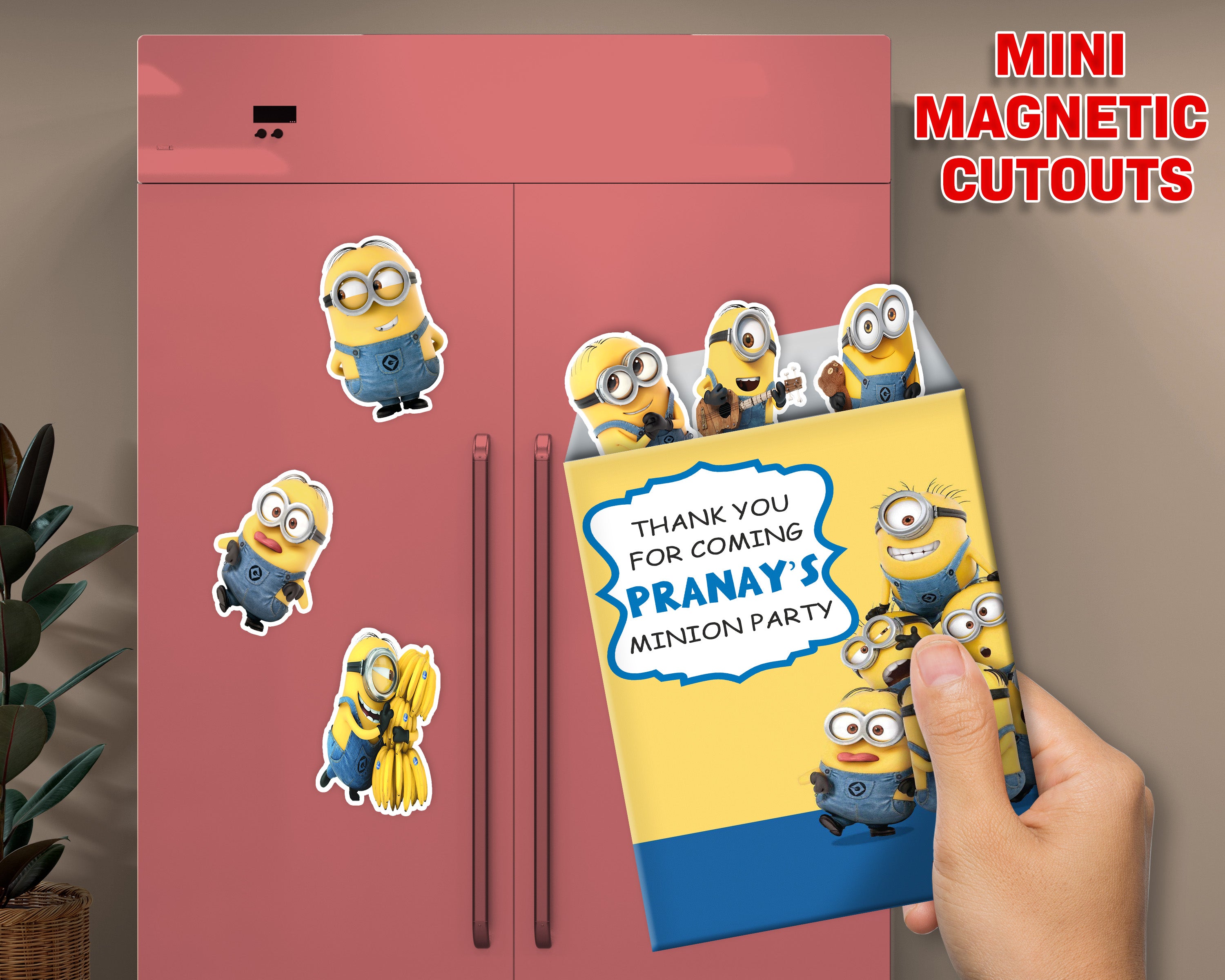 PSI Minion Theme Mini Magnetic Return Gift Pack