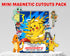 Pokemon Theme Mini Magnetic Return Gift Pack - image 1 of 6 | Party Supplies India