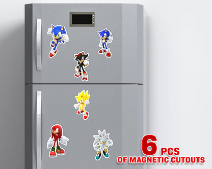 PSI Sonic the Hedgehog theme Mini Magnetic Return Gift Pack