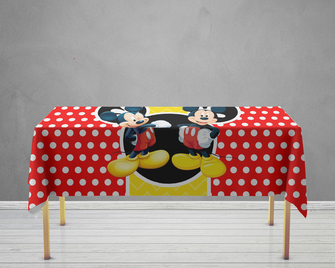 Mickey Mouse Cake Tablecover