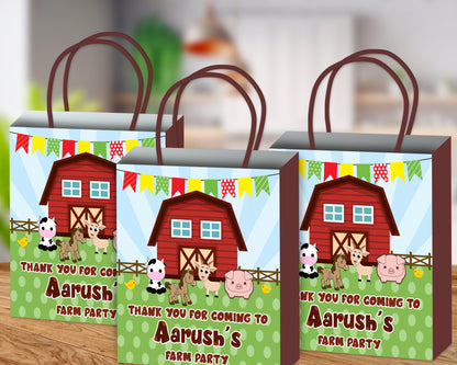 Farm Theme Return Gift Bag