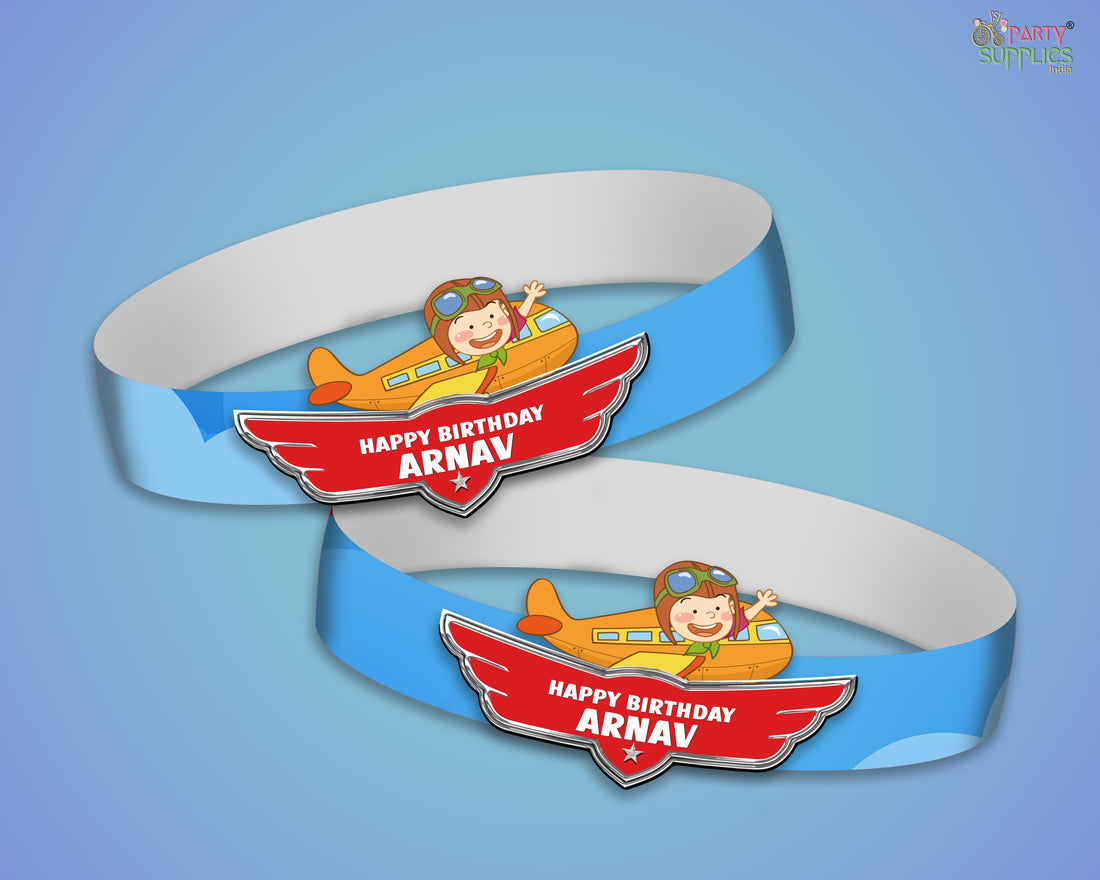 Aeroplane Theme Crown Hat