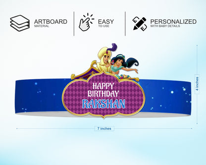 Aladdin Theme Crown Hat