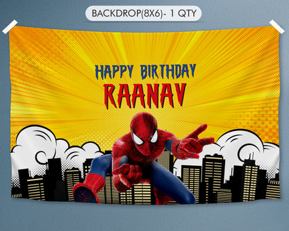 Spiderman Theme Premium combo Kit - image 2 of 23 | Party Supplies India