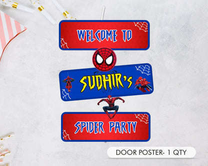 Spiderman Theme Premium combo Kit - image 6 of 23 | Party Supplies India