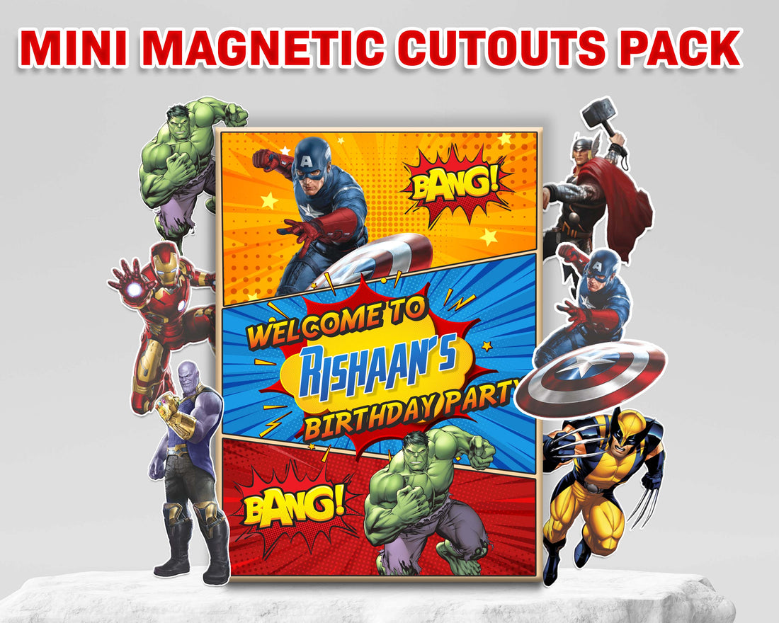 Avengers Theme Mini Magnetic Return Gift Pack