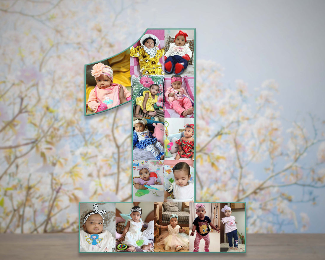 Baby Age Photo Collage
