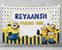 Minion Theme Customized Backdrop - image 1 of 7 | Party Supplies India