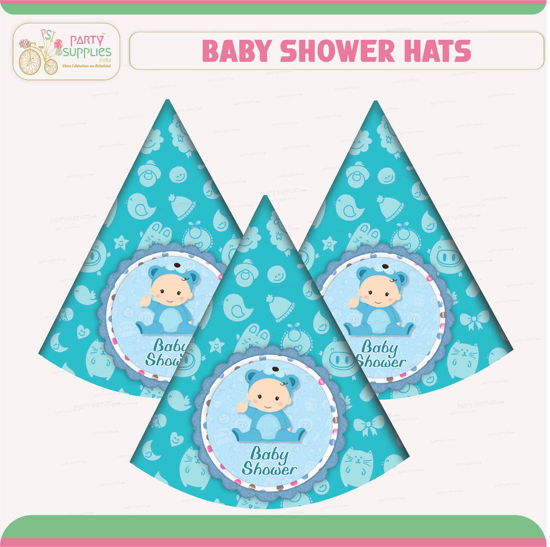 Baby Shower Theme Customized Hat