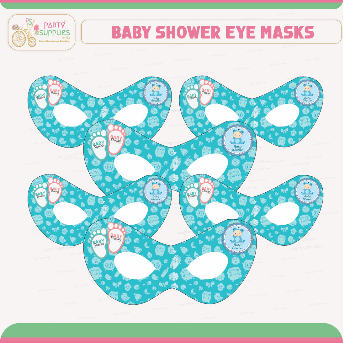 Baby Shower Theme Customized Eye Mask