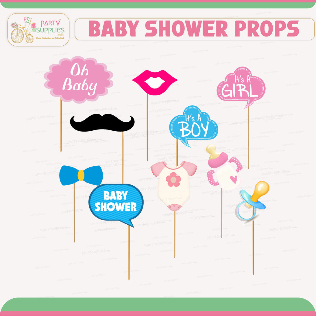 Baby Shower Theme Props