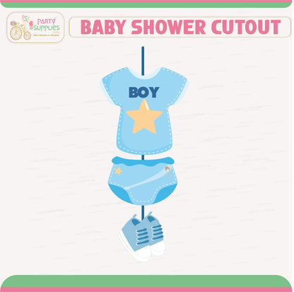 PSI Baby Shower Door Poster