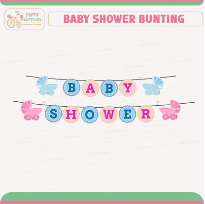 PSI Baby Shower Theme Hanging