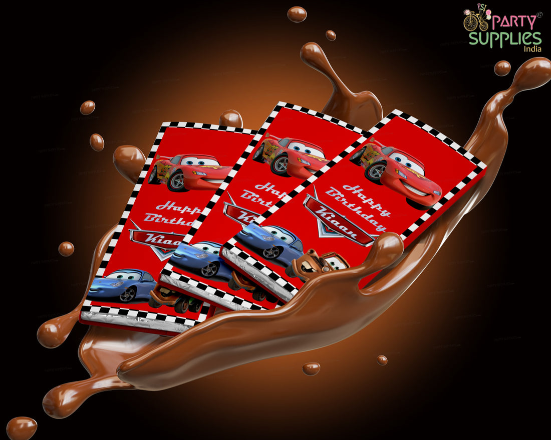 Car Theme Home Made Chocolate Return Gifts