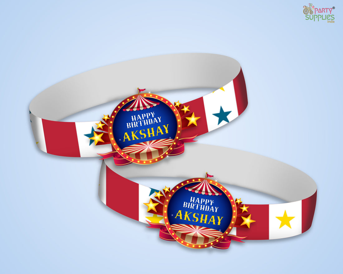 Circus Theme Crown Hat