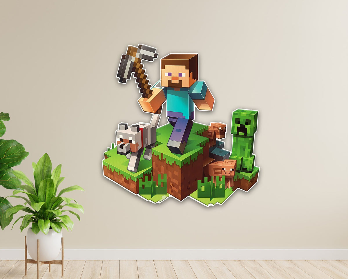 Minecraft Theme Cutout MIN-03