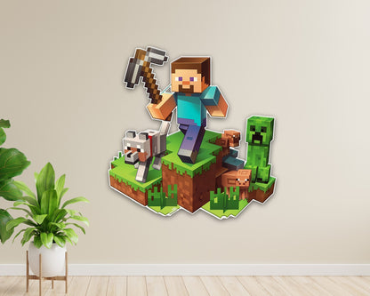 Minecraft Theme Cutout MIN-03
