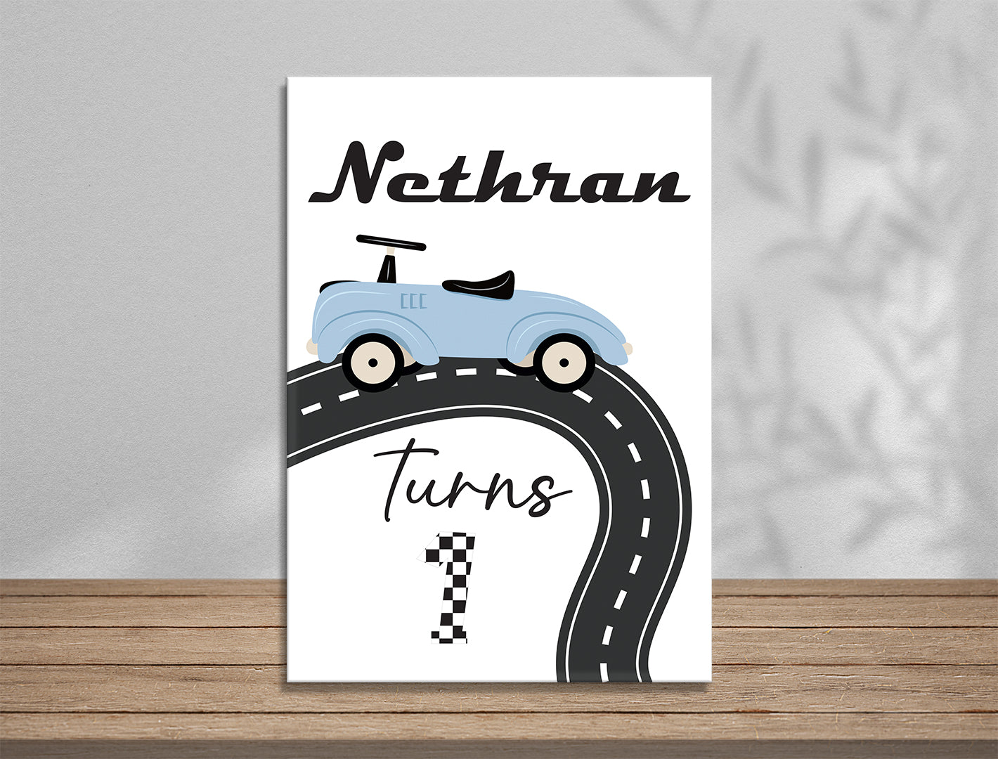Car Theme Welcome Board