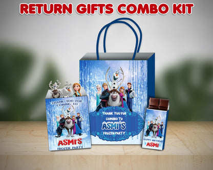 Frozen Theme Return Gift Bag