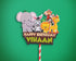 Jungle Theme Handcrafted Cake Topper - image 1 of 4 | Party Supplies India