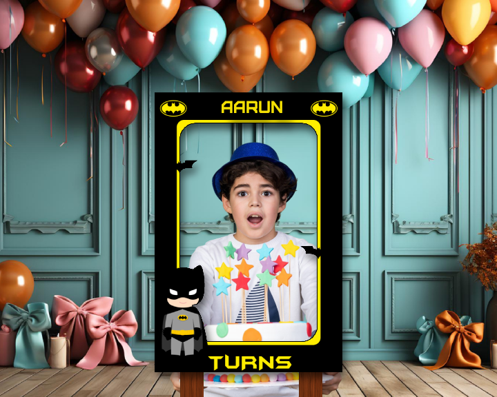 Batman Theme Customized PhotoBooth