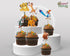 Lion King Theme Cup Cake Topper - image 1 of 3 | Party Supplies India