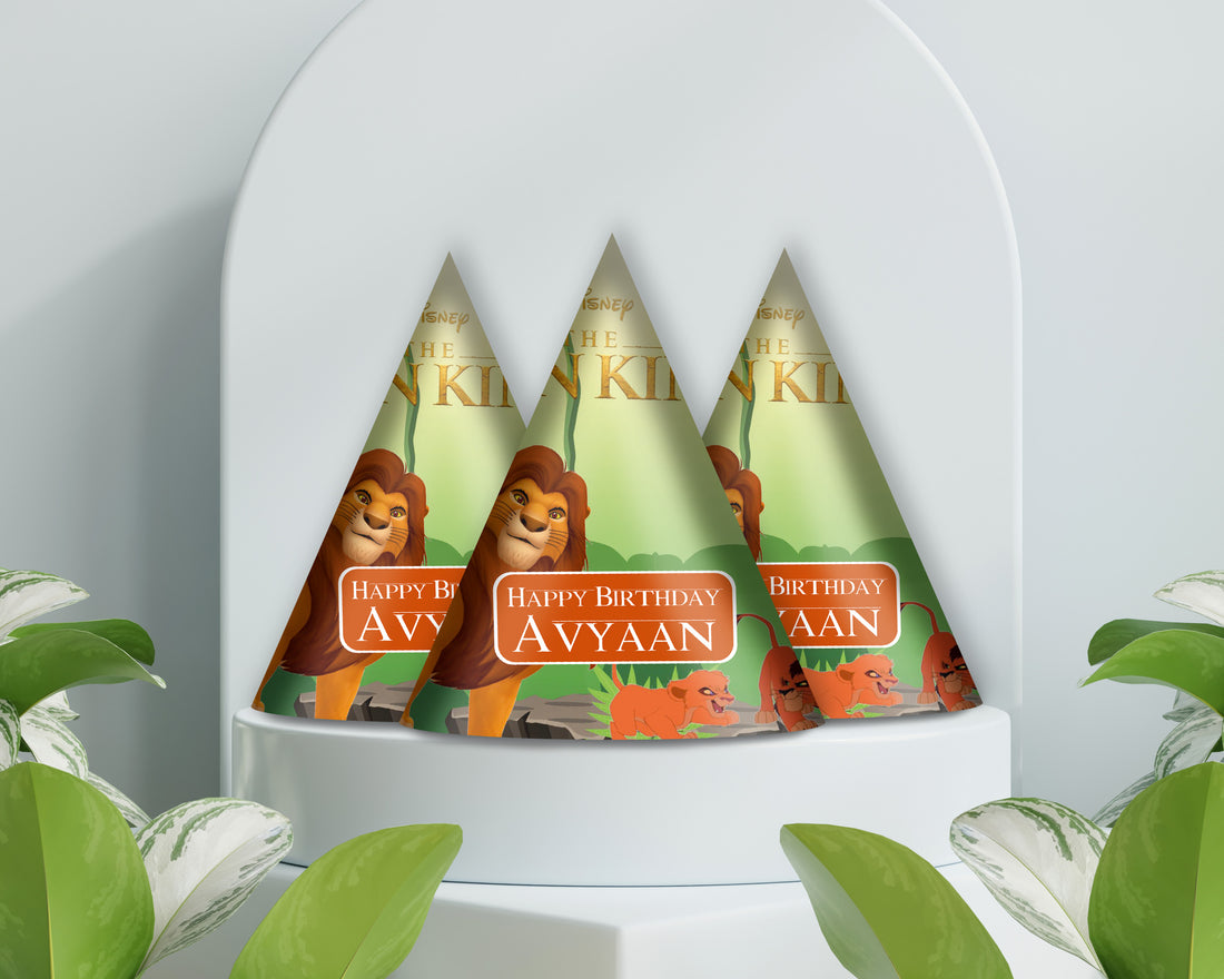 Lion King Theme Customized Hat