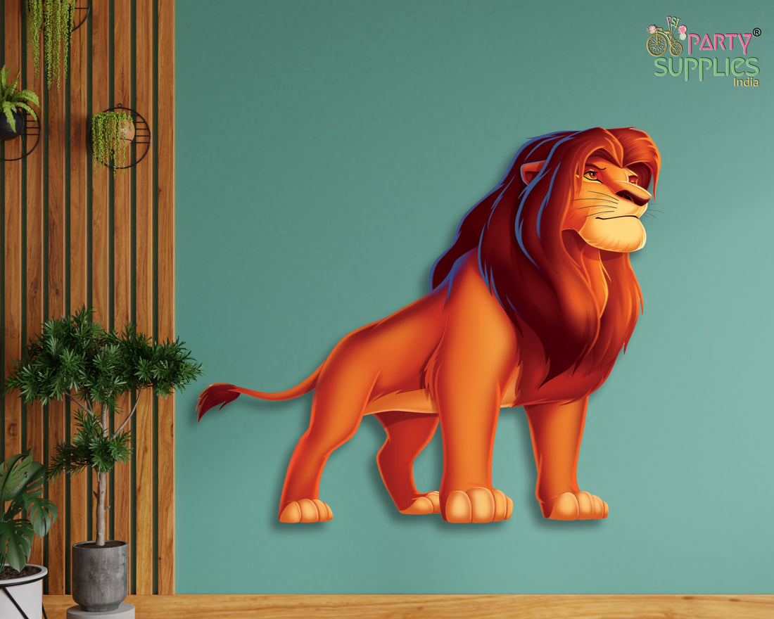 Lion King Theme Mufasa Cutout