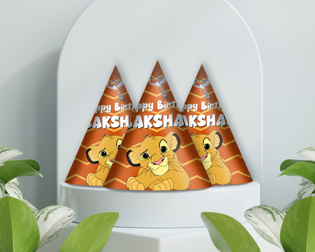 Lion King Theme Personalized Hat