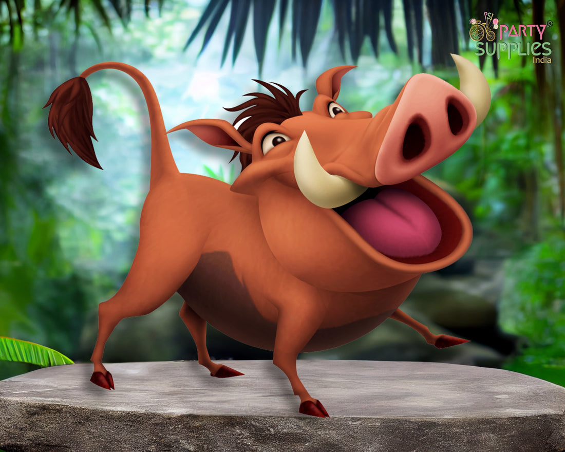 Lion King Theme Pumbaa Cutout