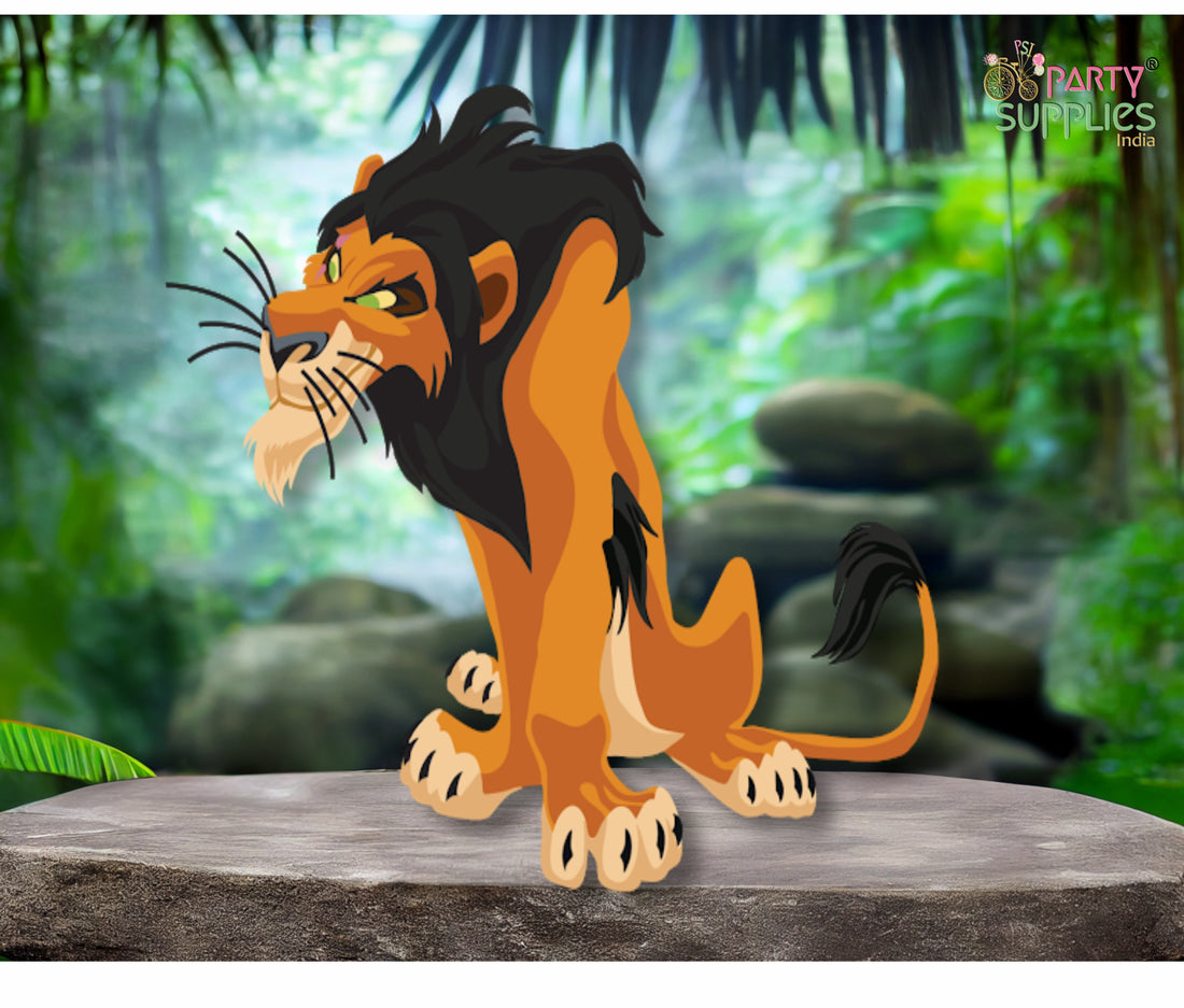 Lion King Theme Scar Cutout
