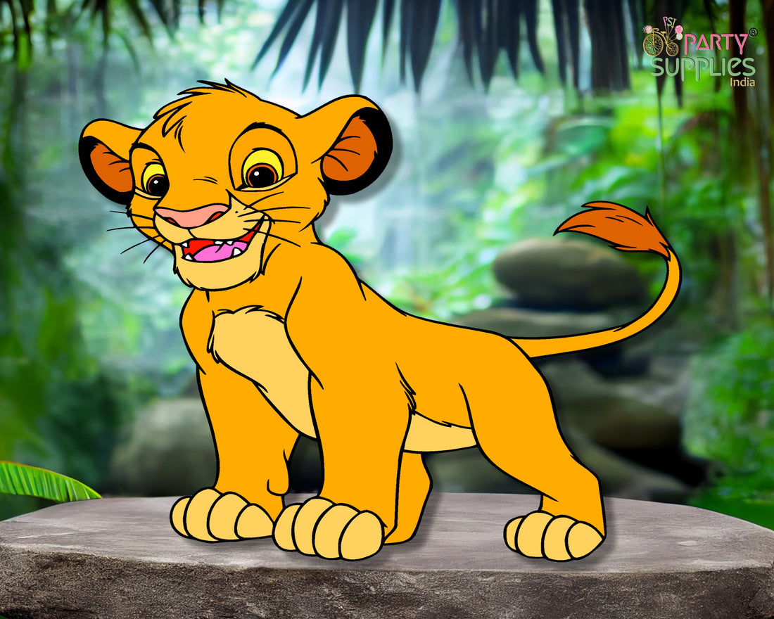 Lion King Theme Simba Cutout
