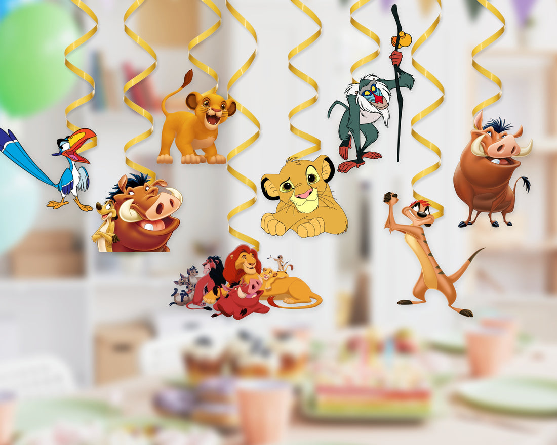 Lion King Theme Swirls