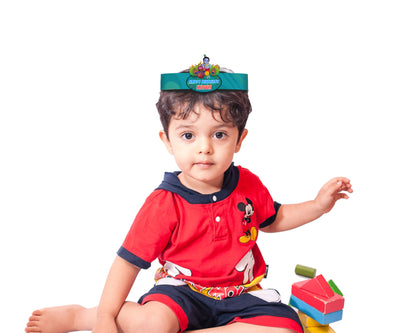 PSI Little Krishna Theme Crown Hat