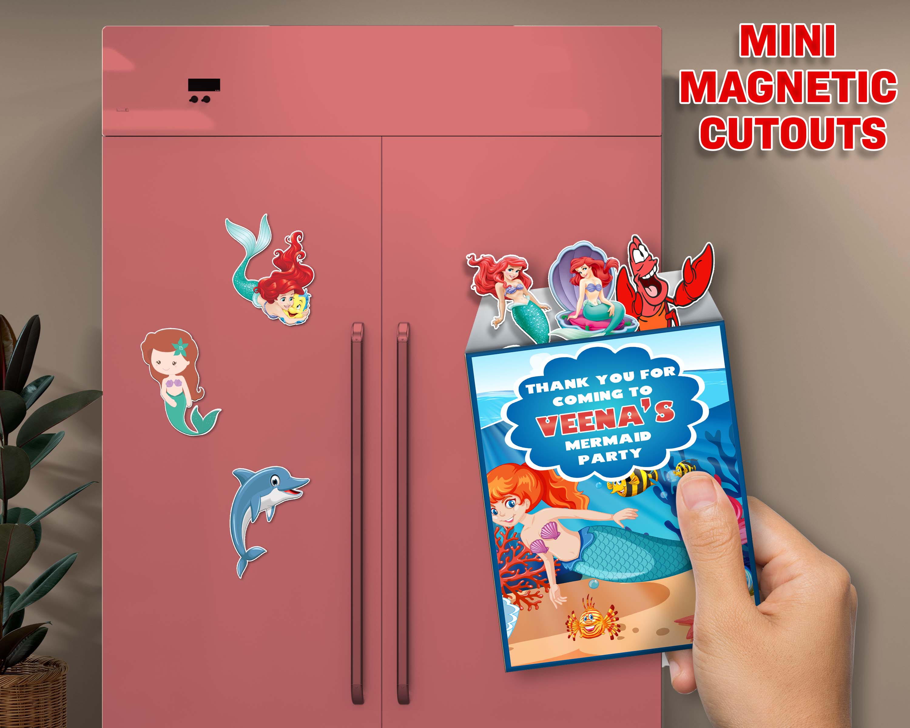 PSI Mermaid Theme Mini Magnetic Return Gift Pack