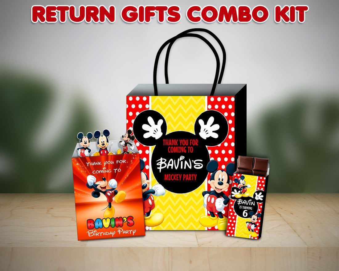 Mickey Mouse Theme Return Gift Combo