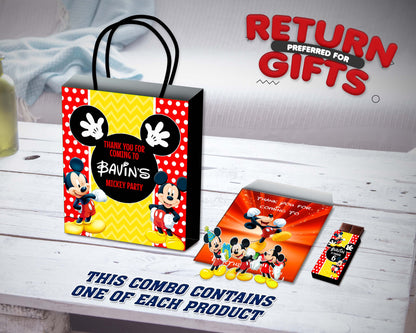 Mickey Mouse Theme Return Gift Combo
