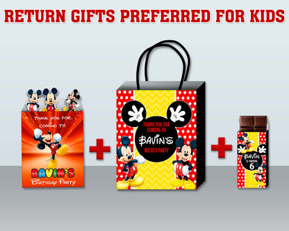 Mickey Mouse Theme Return Gift Combo