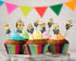 Minion Theme Cup Cake Topper - image 1 of 3 | Party Supplies India
