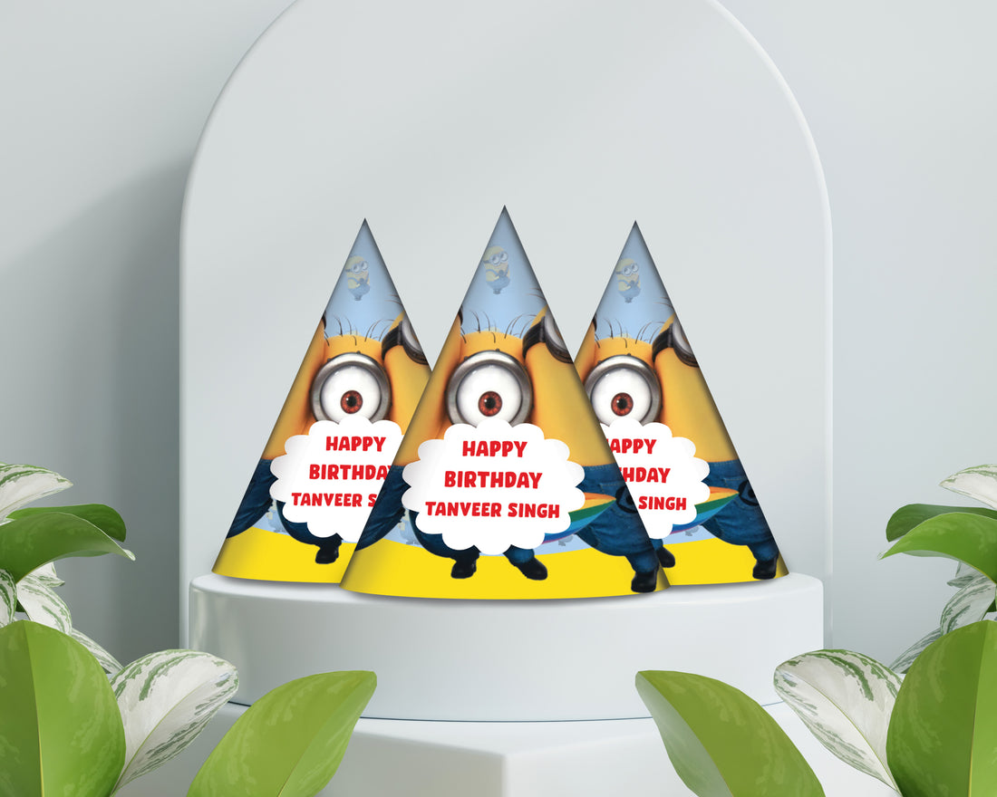 Minion Theme Customized Hat