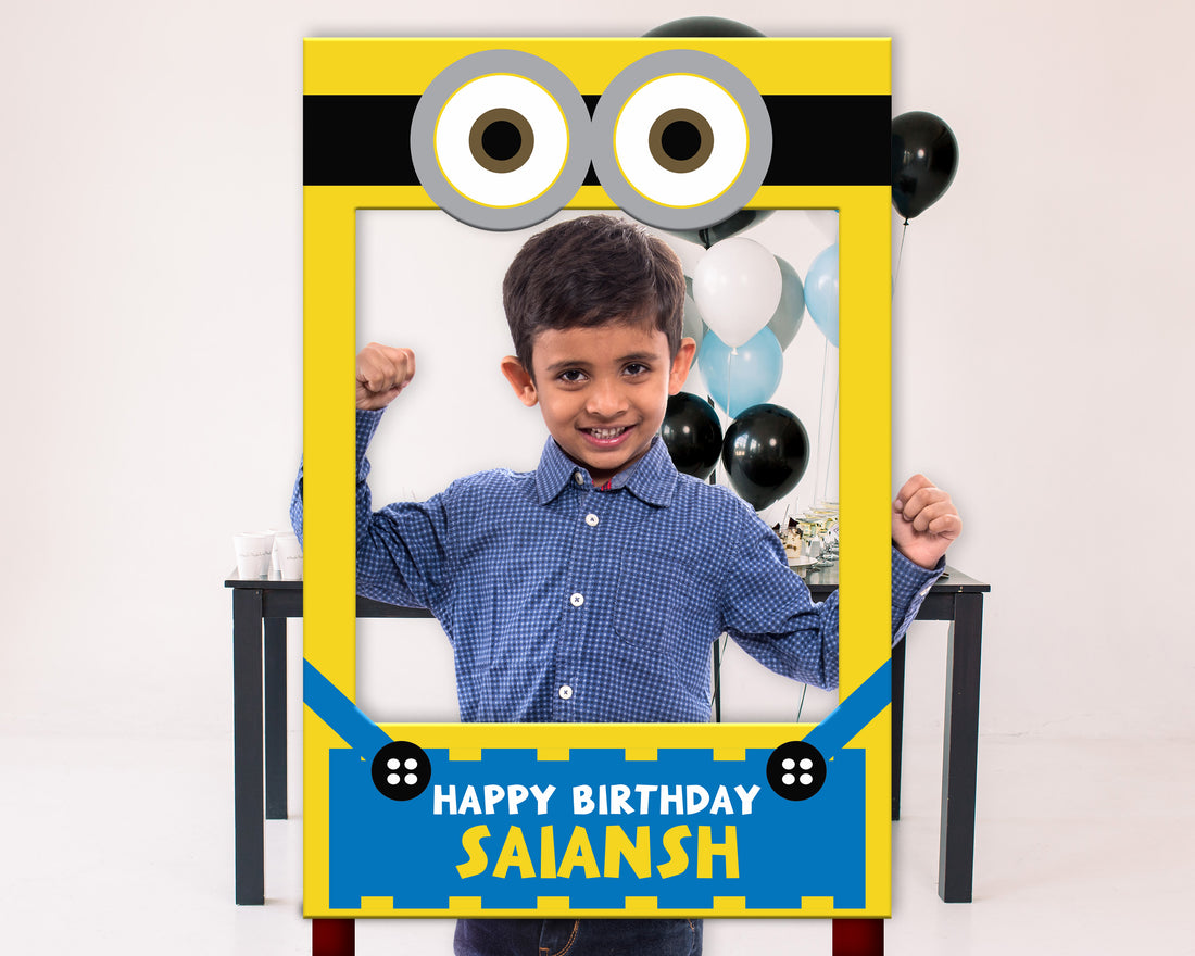 Minion Theme Customized Photobooth