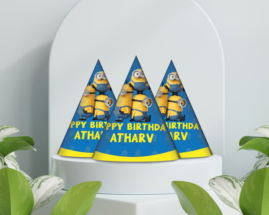 Minion Theme Personalized Hat