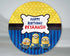 Minion Theme Personalized Round Backdrop - image 1 of 5 | Party Supplies India